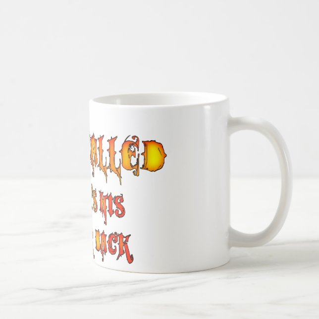 Taza De Café Satanás Llamó Ola De Calor 2011 (Derecha)