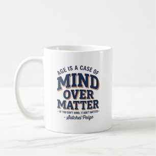 Taza De Café Satchel Paige 'La Mente Sobre la Materia'