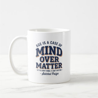 Taza De Café Satchel Paige 'La Mente Sobre la Materia'