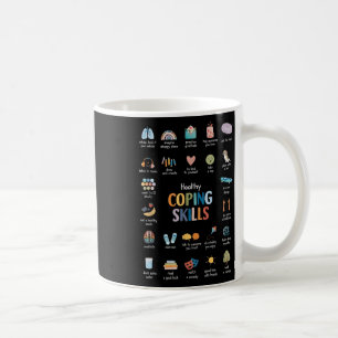 Taza De Café Satisfacción saludable Psicólogo Salud Mental A
