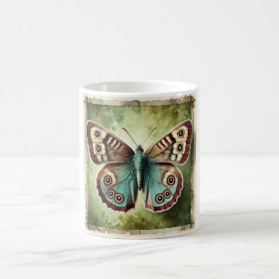 Taza De Café Satyr Butterfly 230824IREF247 - Watercolor