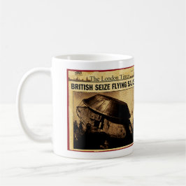 Taza De Café Saucer volador de maíz británico