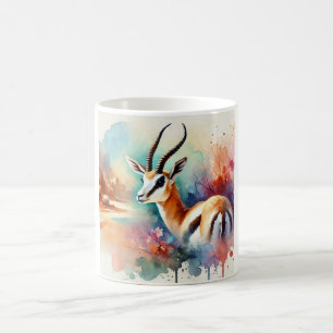 Taza De Café Saudi gazelle 310724AREF133 - Watercolor