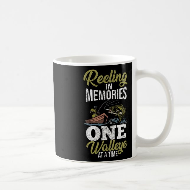 Taza De Café Sauger Angler Walleye Fisherman Walle (Derecha)