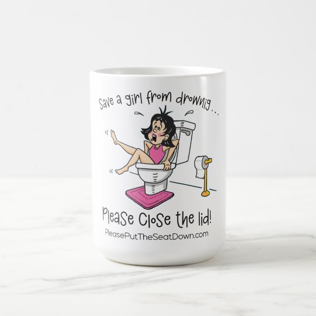 Taza De Café Save A Girl From Drowning Mug (Centro)