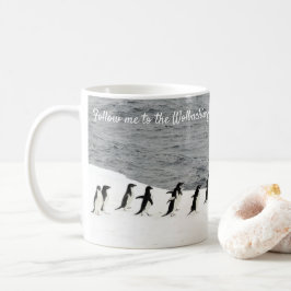 Taza De Café Save Adélie Penguins by RoseWrites