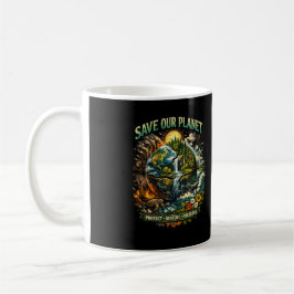 Taza De Café Save Our Planet