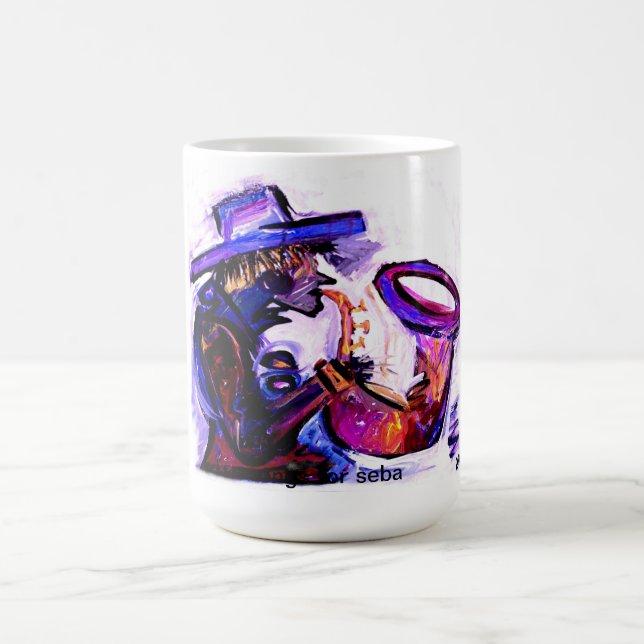 Taza De Café saxofón (Centro)