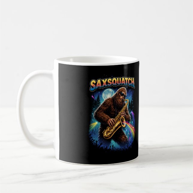 Taza De Café Saxsquatch (Izquierda)