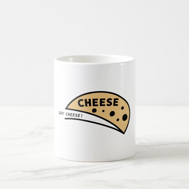 Taza De Café Say Cheese (Centro)