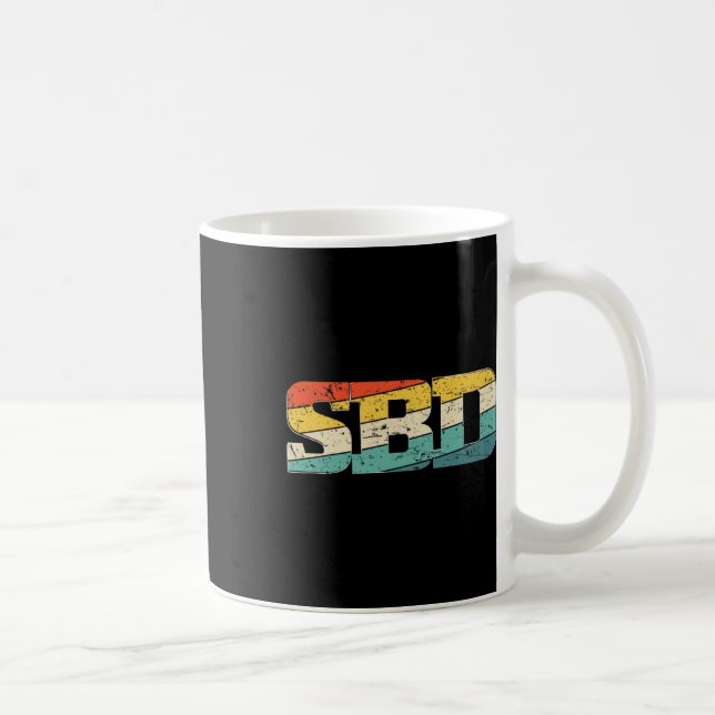 Taza De Café Sbd Squat Bench Deadlift Power (Derecha)