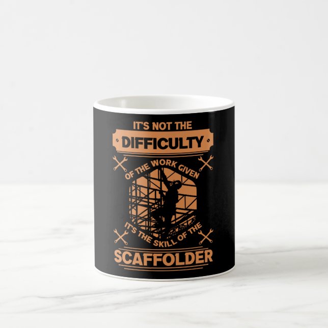 Taza De Café Scaffolding Construction Scaffolder Scaffold (Centro)
