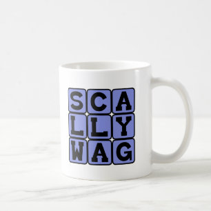 Taza De Café Scallywag, bribón dañoso