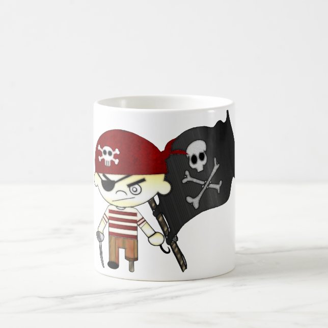 Taza De Café Scallywag Pirate KIDS (Centro)