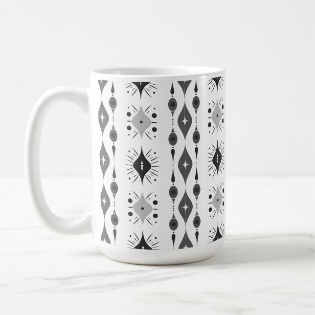 Taza De Café Scandi Motif | (Izquierda)