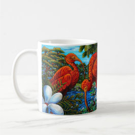 Taza De Café Scarlet Ibis Coffee Mug