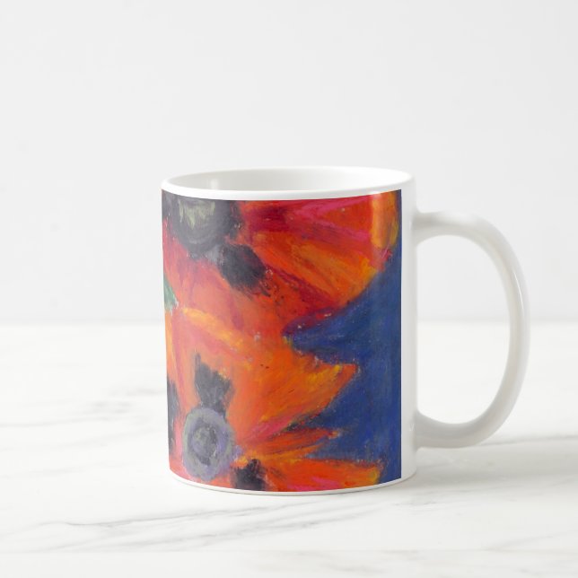 Taza De Café Scarlet Poppies Mug (Derecha)