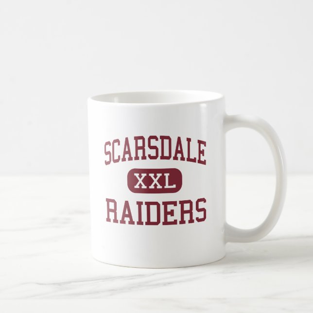 Taza De Café Scarsdale - asaltantes entrenados para la lucha (Derecha)