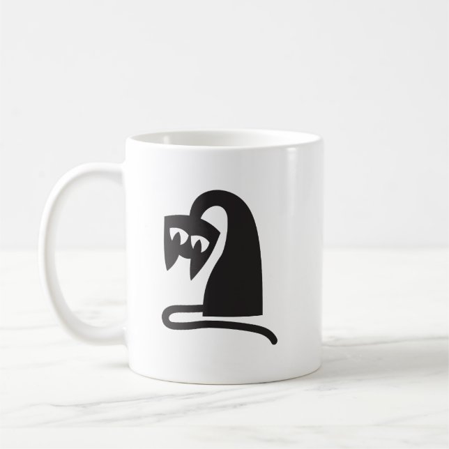 Taza De Café Scary Cat (Izquierda)