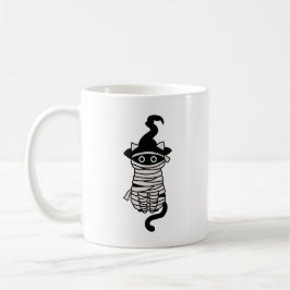 Taza De Café Scary cat wrapped