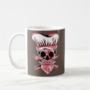 Taza De Café Scary Chef Head Chef