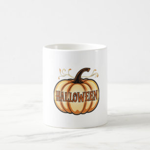 Taza De Café Scary Halloween Calabaza Mug