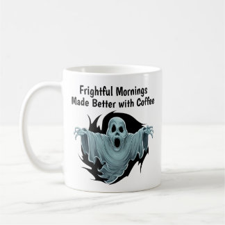 Taza De Café Scary Haunting Ghost
