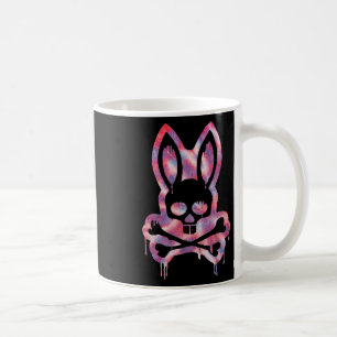 Taza De Café Scary Skull Y Crossbone D Rabbit Horror Bunny H