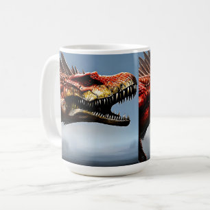 Taza De Café Scary Spinosaurus Dinosaur,