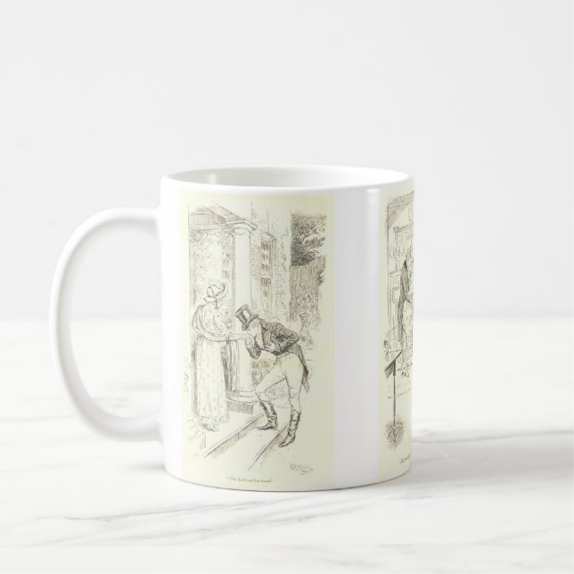 Taza De Café Scenes from Pride and Prejudice (Izquierda)