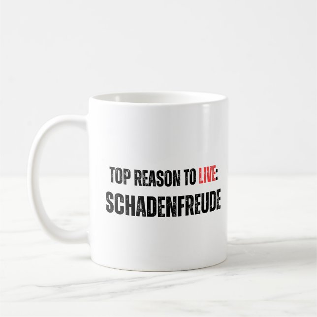 Taza De Café Schadenfreude (Izquierda)