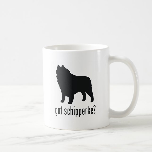 Taza De Café Schipperke (Derecha)