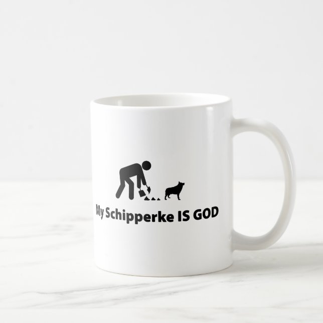 Taza De Café Schipperke (Derecha)