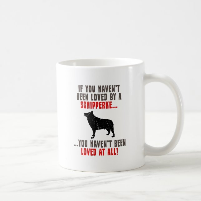 Taza De Café Schipperke (Derecha)