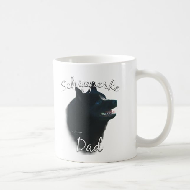 Taza De Café Schipperke Dad 2 (Derecha)