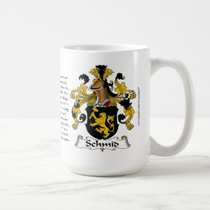 Taza De Café Schmid, el origen, el significado y el escudo