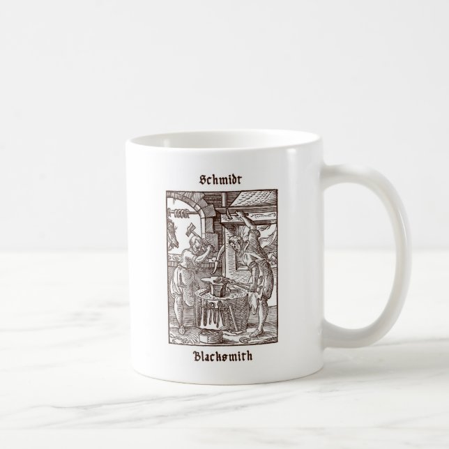 Taza De Café Schmidt - herrero (Derecha)