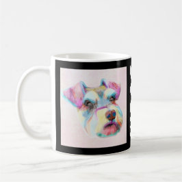 Taza De Café Schnauzer Colorful