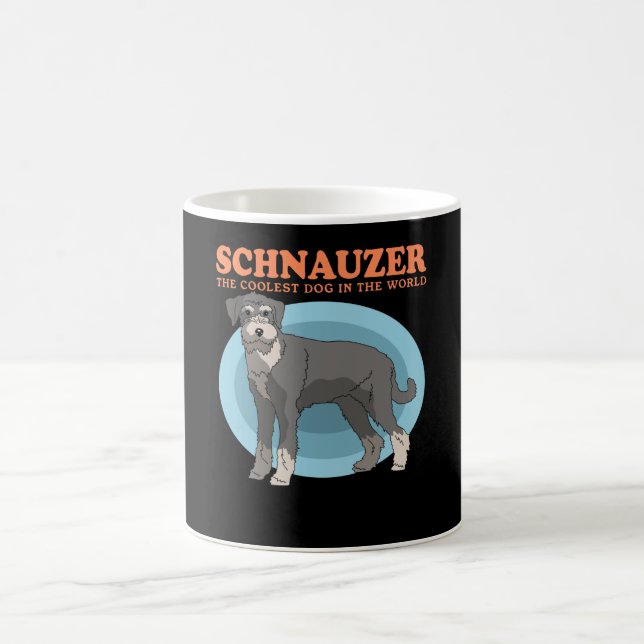 Taza De Café Schnauzer Coolest Dog Dogs Schnauzers (Centro)