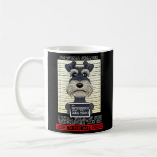 Taza De Café Schnauzer en miniatura de Stalker personal