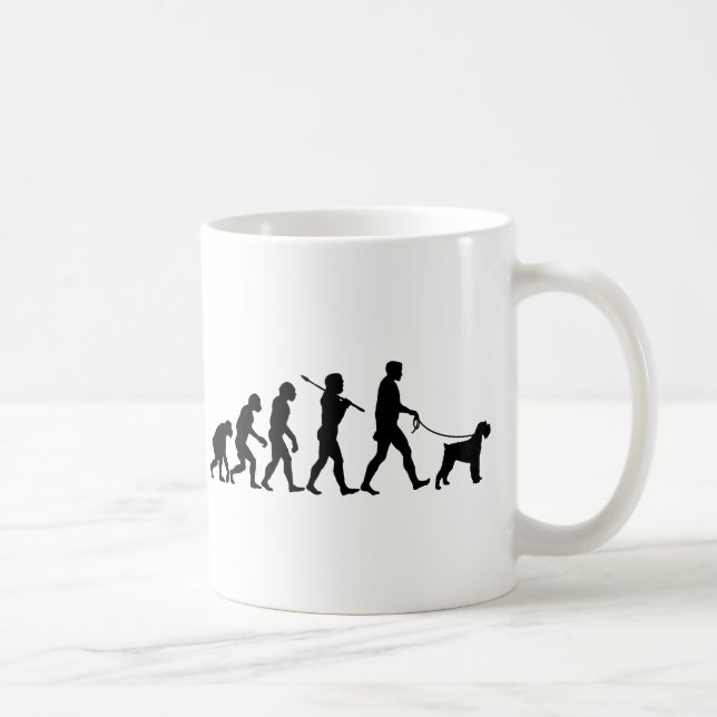 Taza De Café Schnauzer gigante (Derecha)