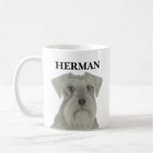 Schnauzer Gray Silver personalizado