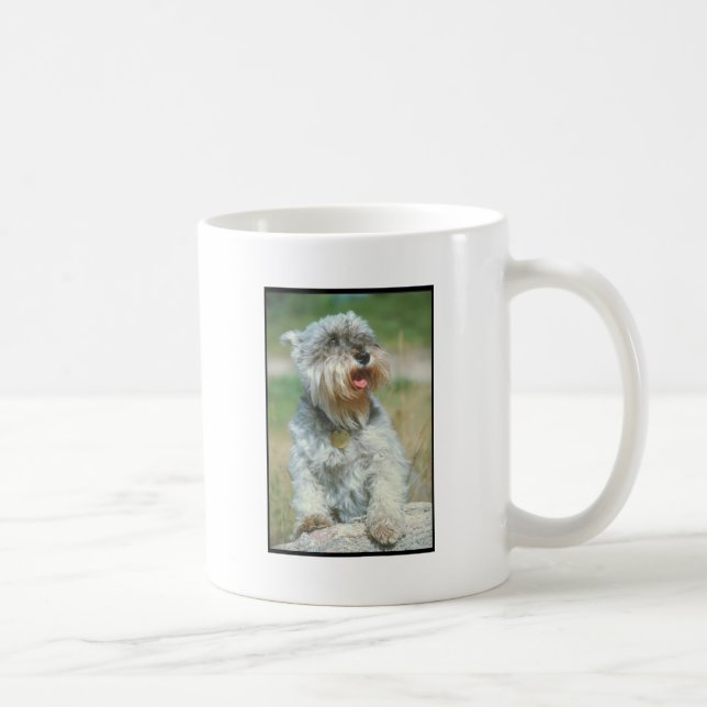 Taza De Café Schnauzer miniatura (Derecha)