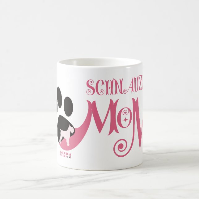 Taza De Café Schnauzer Mom Coffee Mug (Centro)