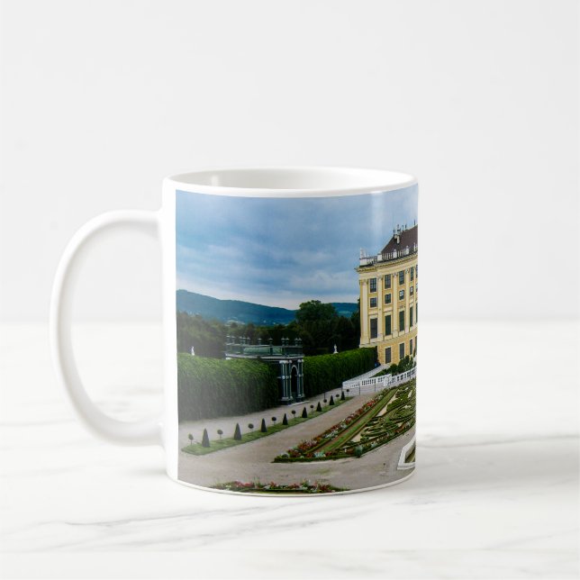 Taza De Café Schonbrunn Palace, Vienna - Classic Mug (Izquierda)