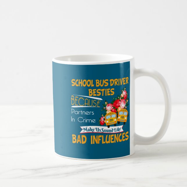 Taza De Café School Bus Driver Ies  (Derecha)