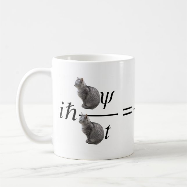 Taza De Café Schrodinger's cat (Izquierda)