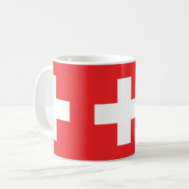 Taza De Café Schweizer Fahne