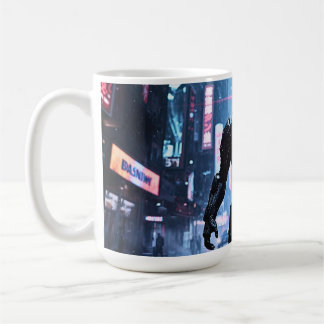 Taza De Café Sci Fi Fantasy Mug: Guardian of the Electric City