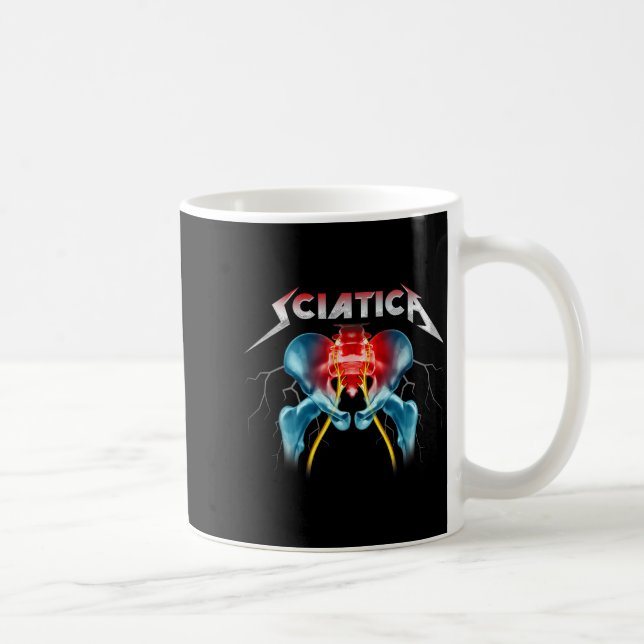 Taza De Café Sciatica - Funny Chiropractor - Sne - Orthopedic  (Derecha)